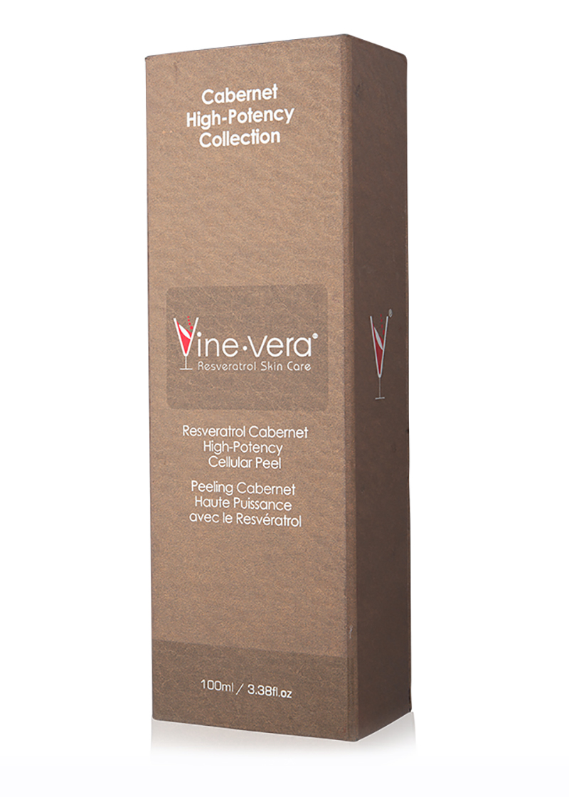 Cabernet High-Potency Celluar Peel inside it's case