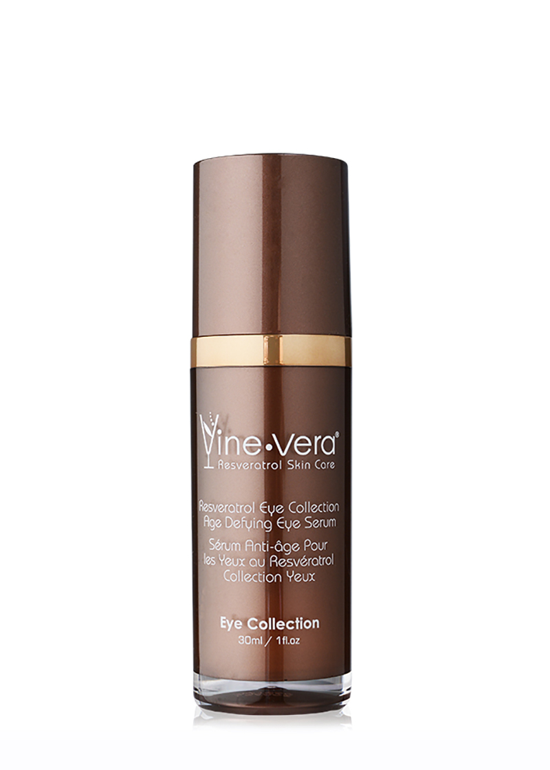 Resveratrol Age Defying Eye Serum with top